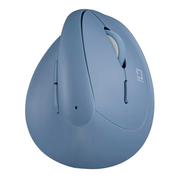 Digio2 ミニ エルゴノミクス ワイヤレス マウス 静音 5ボタン BlueLED ブルー