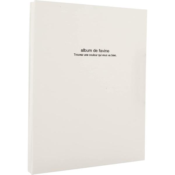 ナカバヤシ フエルアルバム ドゥファビネ A4サイズ ホワイト 黒台紙 20枚 IT-A4D-161...