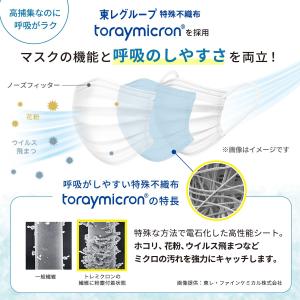 [レック] 呼吸のしやすさを考えた マスク (...の詳細画像2