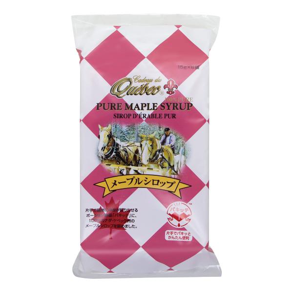 nakato(ナカトウ) メープルシロップ パキッテ (小分けポーションタイプ) 15g×8 カドデ...