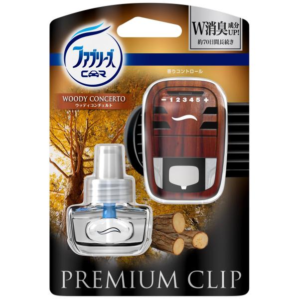 プロクター・アンド・ギャンブル ファブリーズ プレミアムクリップ フォレストコンチェルト 本体 7m...