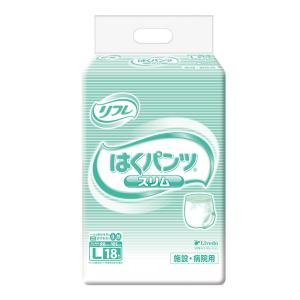 リフレ 【病院・施設用】 はくパンツ スリムタイプ Lサイズ 18枚入【ADL区分:一人で歩ける方】