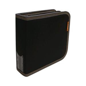 ナカバヤシ Digio2 CD・DVDケース 24枚収納 ブラック Z9319