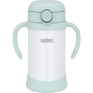 サーモス まほうびんのベビーストローマグ 飲み口とパッキンが一体 350ml ミント 保冷専用 FJT-350 MNT