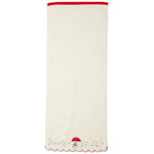 丸眞 フェイスタオル MOOMIN ムーミン 雲と傘 北欧 1405032200