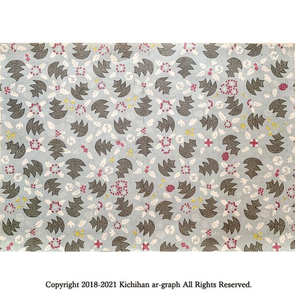 包装紙 B3サイズ クリスマス 柄 文様 冬【100枚入】