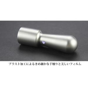 印鑑 作成 銀色 チタン印鑑 天丸 16.5-...の詳細画像3