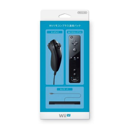 Wiiリモコンプラス追加パック(kuro) (RVL-A-AS03)(中古品)