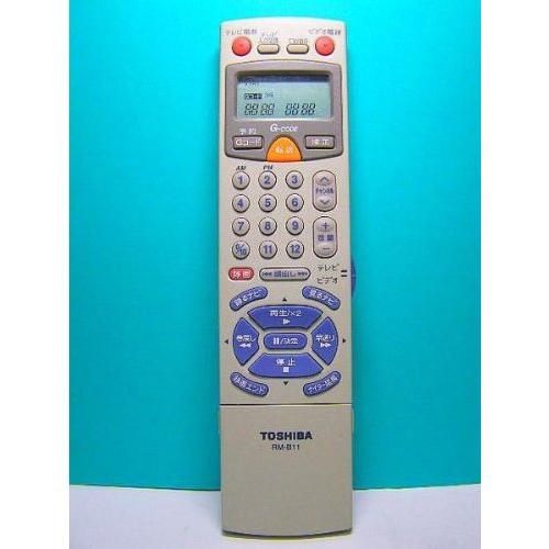 東芝 ビデオリモコン RM-B11(中古品)