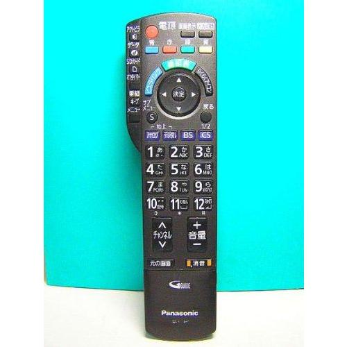 パナソニック テレビリモコン N2QAYB000481(中古品)
