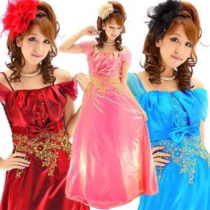 ロングドレスリボン切り替え｜吉弥亭　ヤフー店