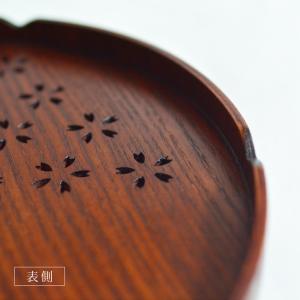 丸盆 30cm トレイ 木製 丸の詳細画像3