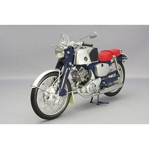 ミニカー/完成品 エブロ 1/10 ホンダ CB92 ブルー