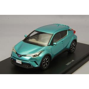 ミニカー/完成品 エブロ 1/43 トヨタ C-HR ラディアントグリーンメタリック レジン製｜kidbox