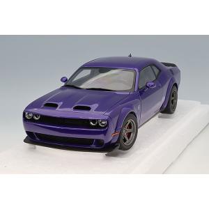 オートアート コンポジット 1/18 ダッジ チャレンジャー SRT スーパー ストック 2023 ...