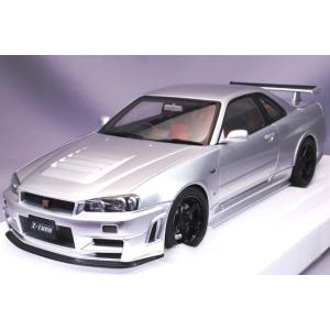 オートアート コンポジット 1/18 ニスモ R34 GT-R Z-tune シルバー｜kidbox