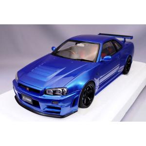 オートアート コンポジット 1/18 ニスモ R34 GT-R Z-tune ベイサイドブルー