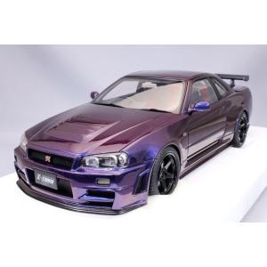 オートアート コンポジット 1/18 ニスモ R34 GT-R Z-tune ミッドナイトパープルI...