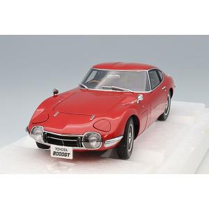 オートアート コンポジット 1/18 トヨタ 2000GT 1967 レッド 【リニューアル再生産】