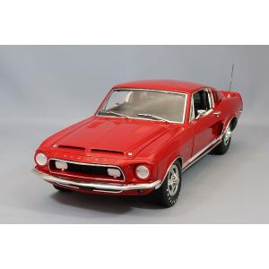 シェルビー ミニカー 1/18 ACME 1968 シェルビー GT-500 KR 紺色 マスタング
