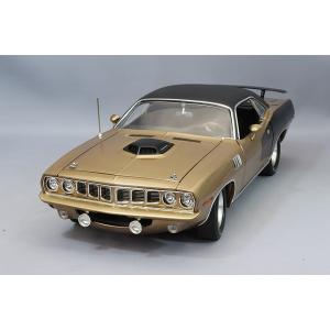 ミニカー/完成品 ACME 1/18 1971 プリムス ヘミ クーダ スーパートラックパック ビニ...