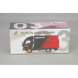 ミニカー/完成品 Tiny City JP3 いすゞ エルフ &quot;ADVAN&quot;