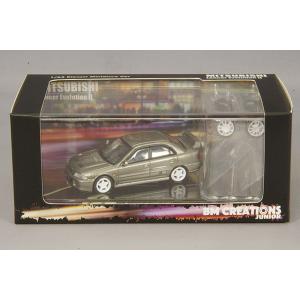 BM CREATIONS 1/64 三菱 ランサー エボリューション II シルバー 右ハンドル｜kidbox