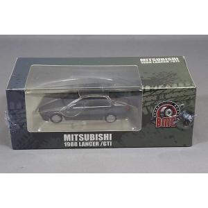 ミニカー/完成品 BM CREATIONS 1/64 三菱 ランサー GTI 1988 シルバー 右...