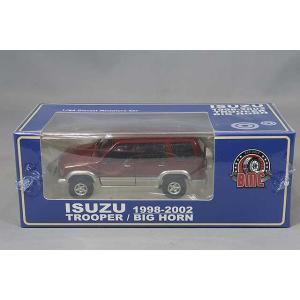 BM CREATIONS 1/64 いすゞ ビッグホーン 1998-2002 ダークレッド (右ハンドル)｜kidbox