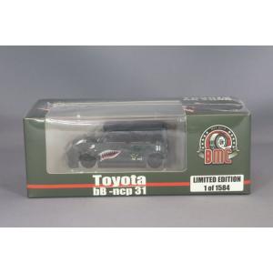 BM CREATIONS 1/64 トヨタ 2000 bB マットグリーン P40 タイガーパターン...