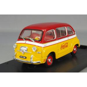 ブルム 1/43 フィアット 600 ムルティプラ コカコーラ宣伝カー 1960 ローマオリンピック...
