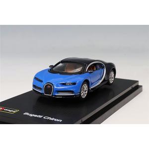 ブラゴ 1/64 ブガッティ シロン メタリックブルー