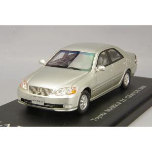 ミニカー/完成品 CAM@ 1/43 トヨタ マークII X110 グランデ　シルバーメタリック