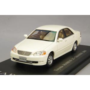 ミニカー/完成品 CAM@ 1/43 トヨタ マークII X110 グランデ　パールホワイトクリスタ...