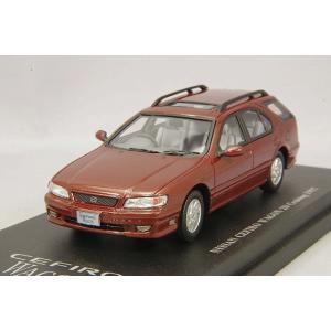 ミニカー/完成品 CAM@ 1/43 日産 セフィーロ ワゴン WA32 1997 ディープワインレッドメタリック｜kidbox