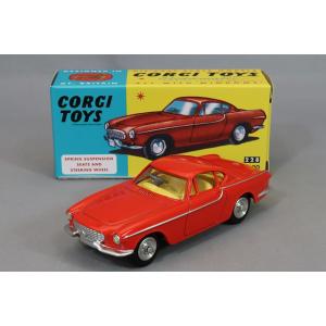 ミニカー/完成品 コーギー Vintage Toys シリーズ 1/46 ボルボ P1800 レッド｜kidbox