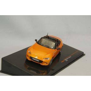 ミニカー/完成品 イクソ 1/43 マツダ MX-5 ロードスター 2019 オレンジ