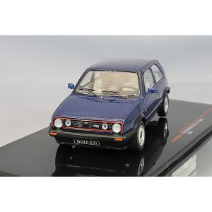 イクソ 1/43 フォルクスワーゲン ゴルフ GTI (MKII) 1984 メタリックブルー