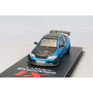 CMモデル 1/64 三菱 ランサー エボリューション IX メタリックブルー