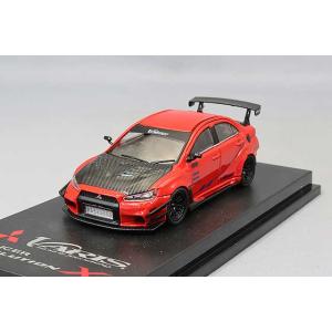 CMモデル 1/64 三菱 ランサー エボリューション X Varis レッド