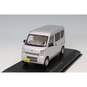 カーネル 1/43 スズキ エブリイ PA (DA17V) 2001 シルキーシルバーメタリック