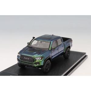 【Diecasttalk特注】 GCD 1/64 トヨタ タコマ TRD PRO マジックグリーン