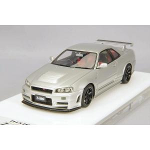 ミニカー/完成品 アイドロン 1/43 ニスモ R34 GT-R Z-tune シルバー 再生産｜kidbox