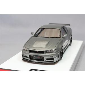 ACTIVE R33 GT-R Wide Body ミニカー 2019 Make Up Active R33 GT-R Wide body Concept - Nardo Gray