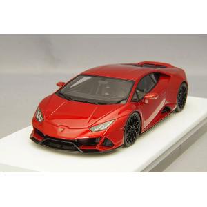 ミニカー/完成品 アイドロン 1/43 ランボルギーニ ウラカン EVO 2019 NARVIホイール ロッソエフェスト キャンディレッド｜kidbox