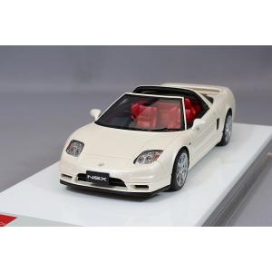ミニカー/完成品 アイドロン 1/43 ホンダ NSX NA2 タイプT 2001 プラチナムホワイ...