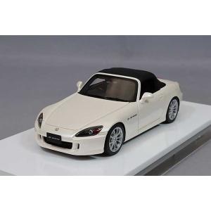 ミニカー/完成品 アイドロン 1/43 ホンダ S2000 AP2 2005 プラチナムホワイトパー...