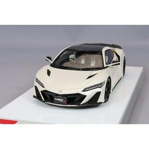 アイドロン 1/43 ホンダ NSX タイプS カジノホワイトパール/リアスポイラー