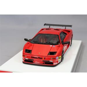 アイドロン 1/43 ランボルギーニ ディアブロ SVR レッド (ブラックホイール)
