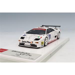 アイドロン 1/43 ランボルギーニ ディアブロ SVR レーシング 1996 ホワイト/ランボルギ...